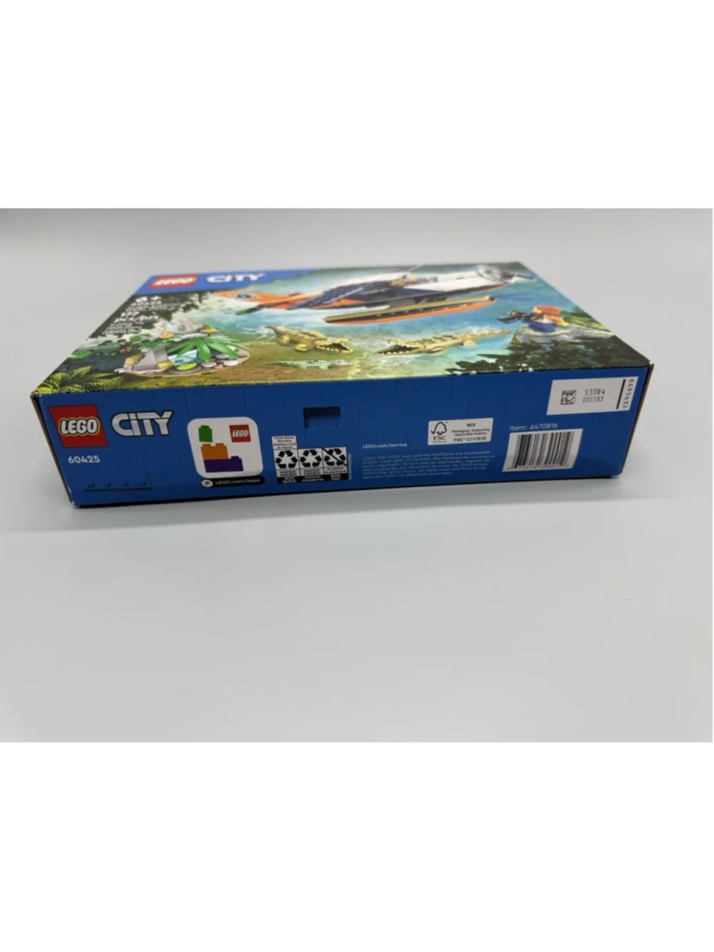 LEGO Retired City Jungle Explorer Water Plane Set 60425 177 pcs Ages 6+